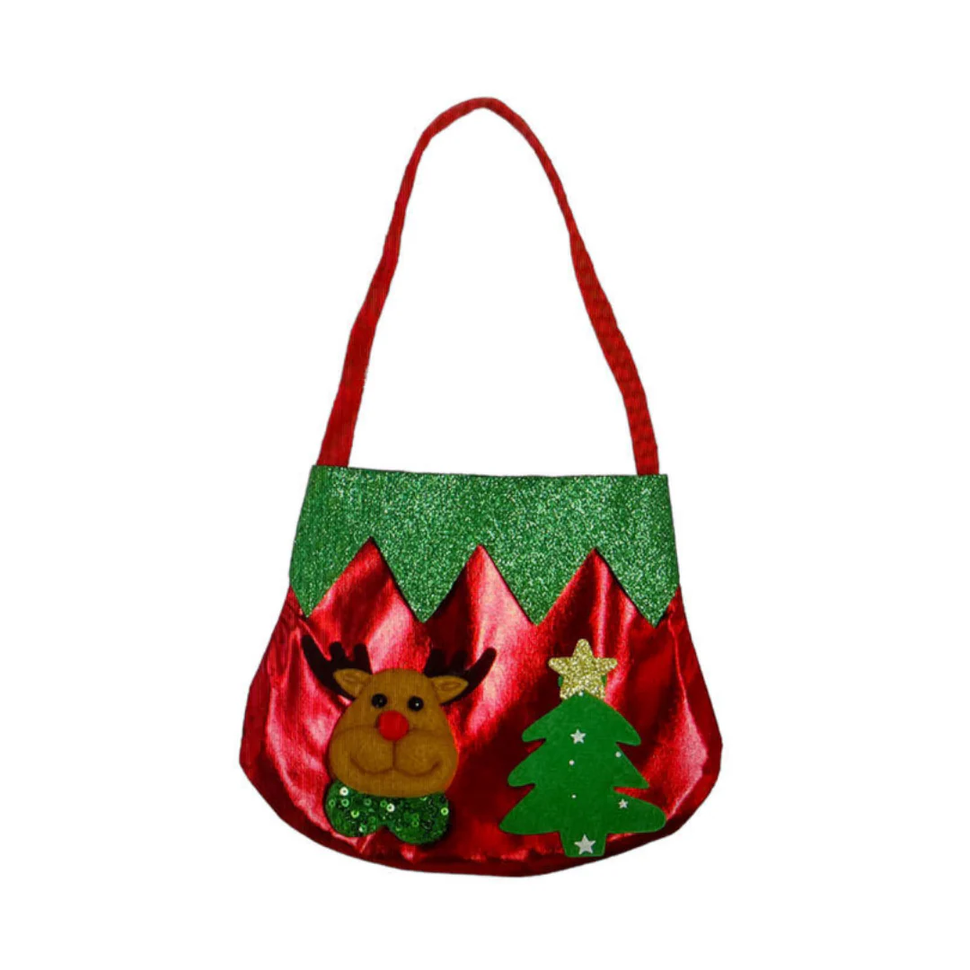 Mini Christmas Tote Bag 15x16cm