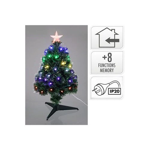 Christmas Tree 60cm Fibre Optic Rgb Ip20