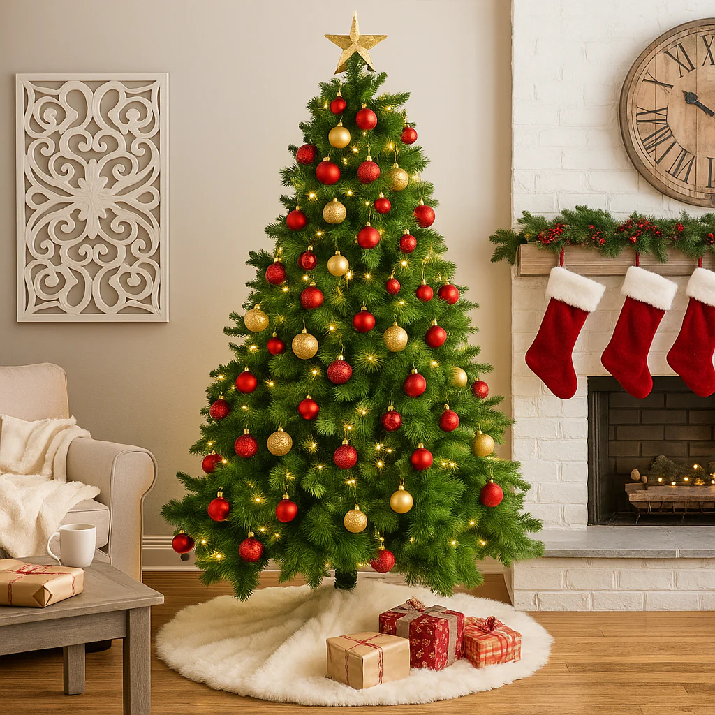 Christmas Long Needle Pine Tree 6ft 180cm
