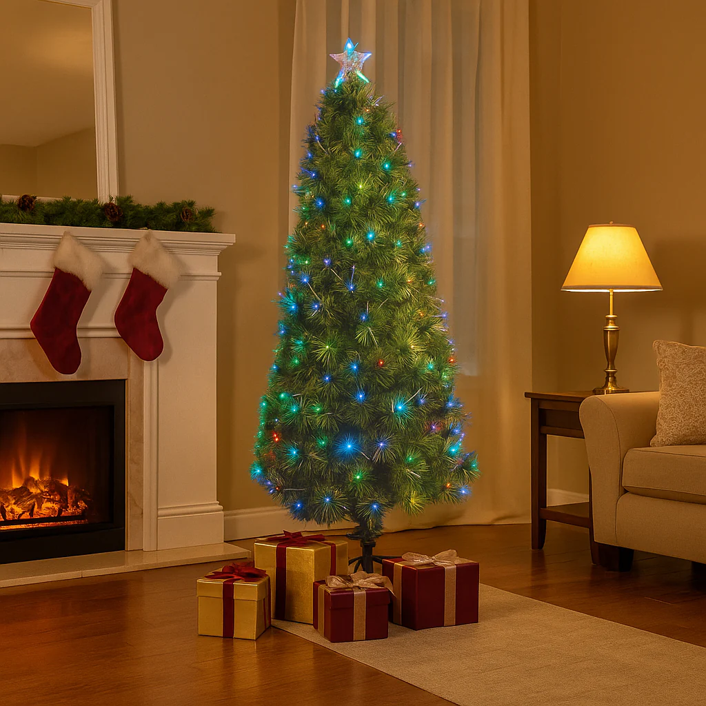 Christmas Tree Optic Colour Change LED 180cm