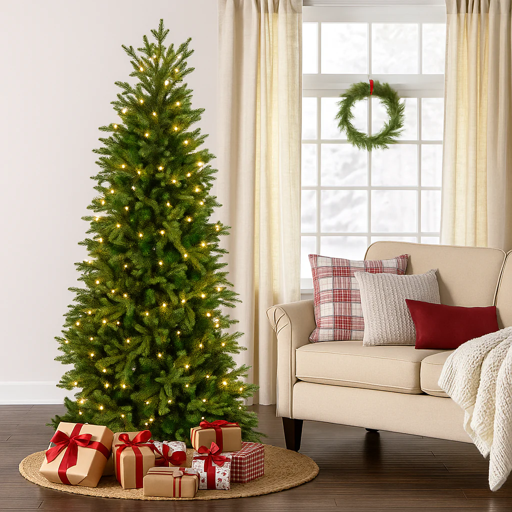 Christmas Tree Silverado Slim 7ft 210cm