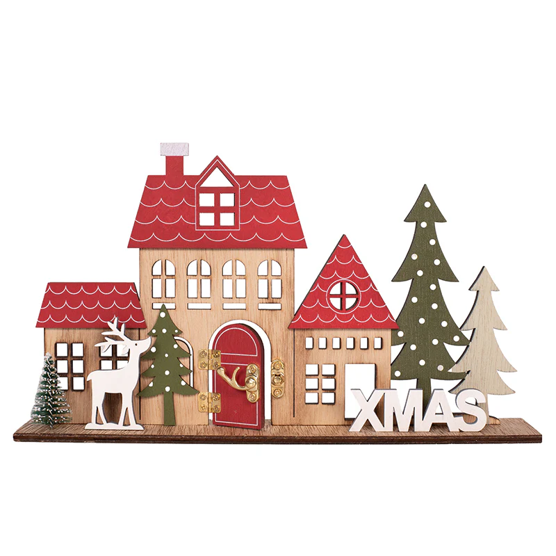 Christmas Village Table Top Sign 30x4.8x17.5cm - Image 2