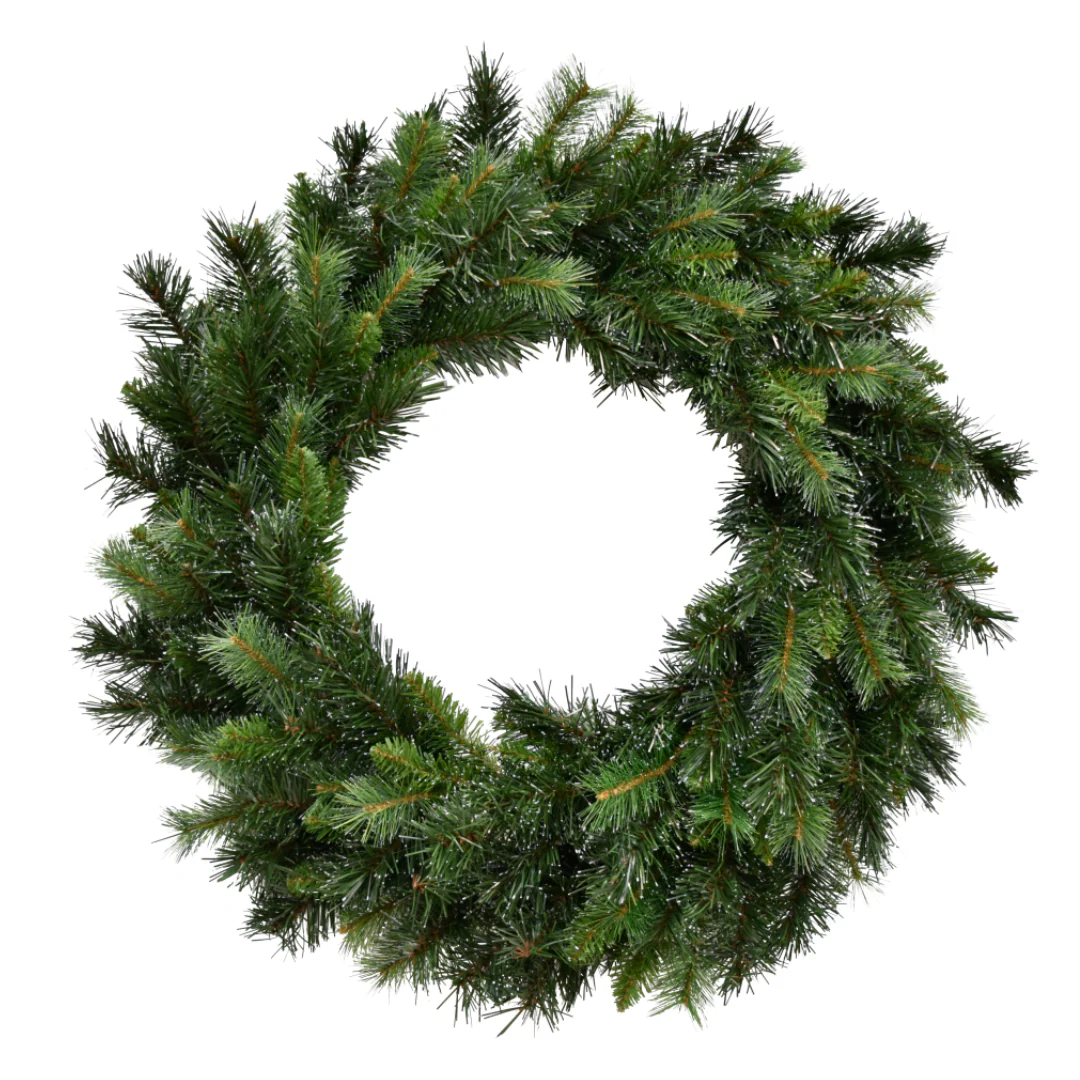 Christmas Wreath Frosted Carolina Spruce 76cm - Image 2