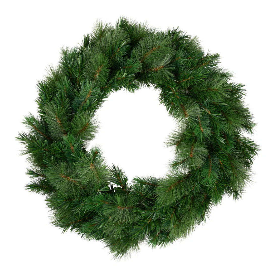 Christmas Wreath Green Hill 76cm 180 Tips - Image 2