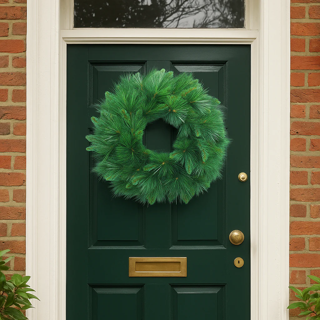 Christmas Wreath Long Needle Pine 76cm