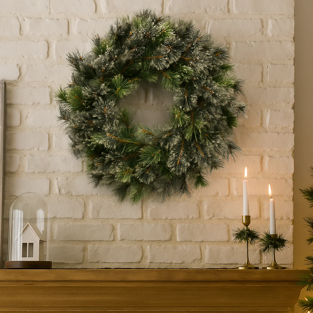 Christmas Wreath Noble Cashmere 76cm