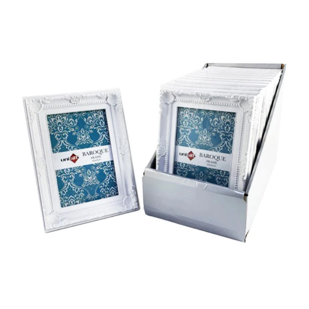 Classic Photo Frame 10x15cm White