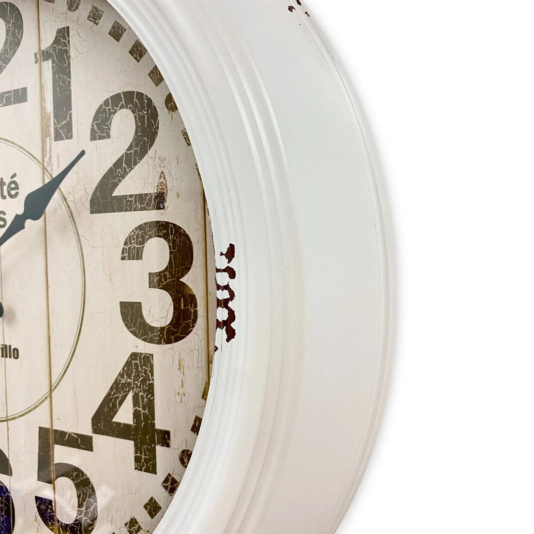 Clock Classical mid metal wall clock 46cm - Image 8