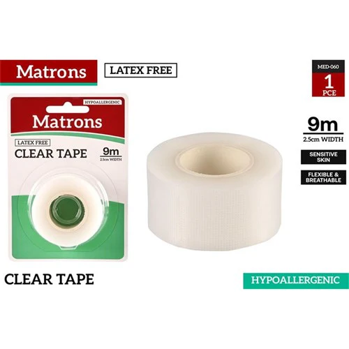 Clear Tape Breathable 9.1M