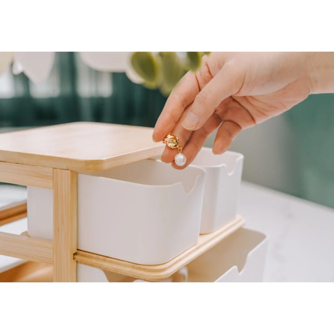 Clevinger Bamboo Fiber Storage Draw Set - Image 5