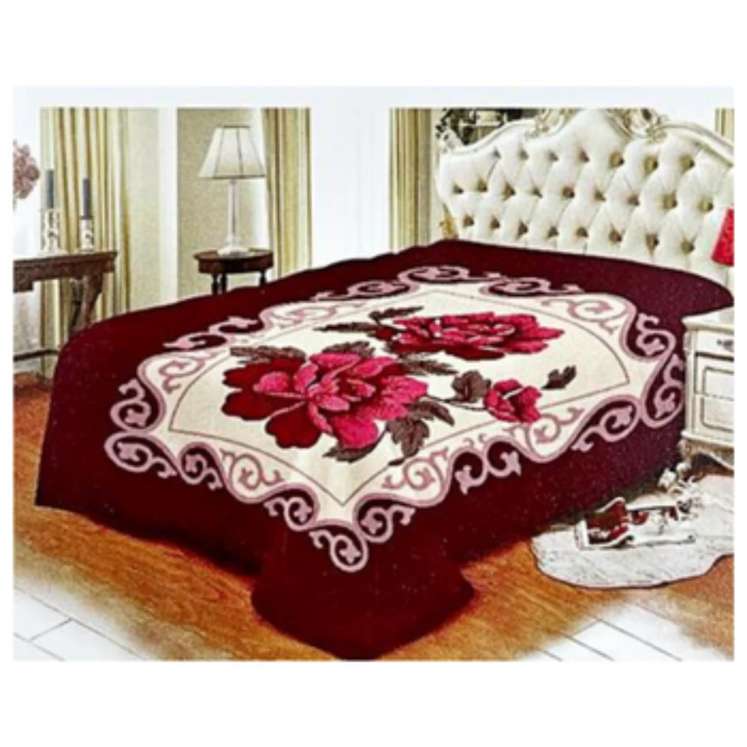 Cloudy Mink Blanket Q/B 4.5kg 200x240cm Assorted - Image 3