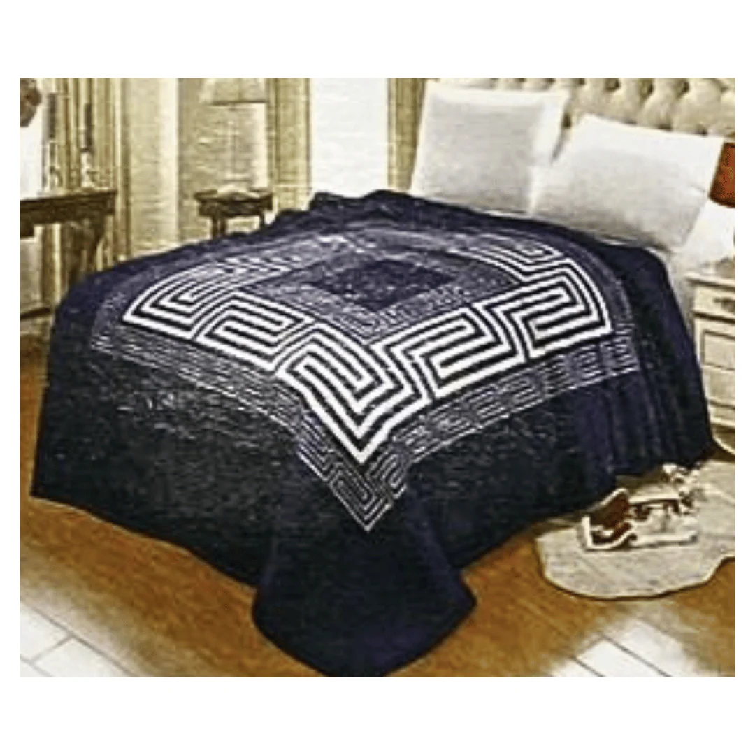 Cloudy Mink Blanket Q/B 4.5kg 200x240cm Assorted - Image 8