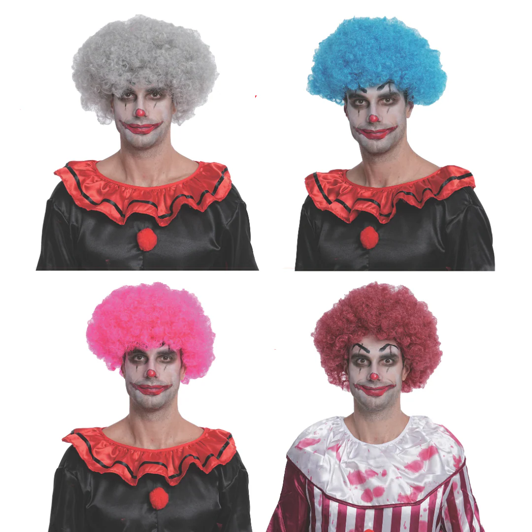Clown Horror Wigs Asst