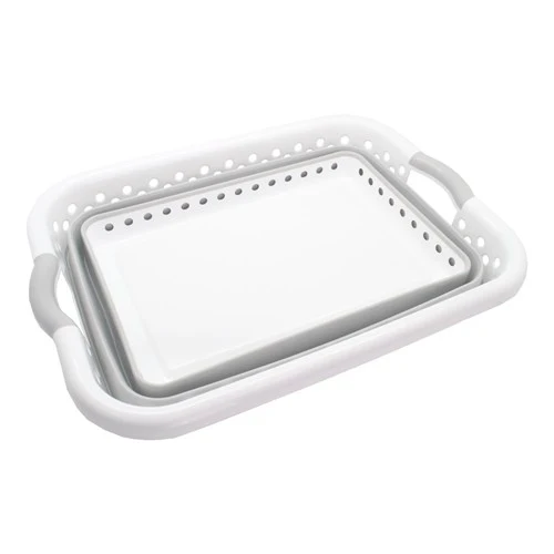COLLAPSIBLE LAUNDRY BASKET 45L 62X44.5X28CM - Image 3