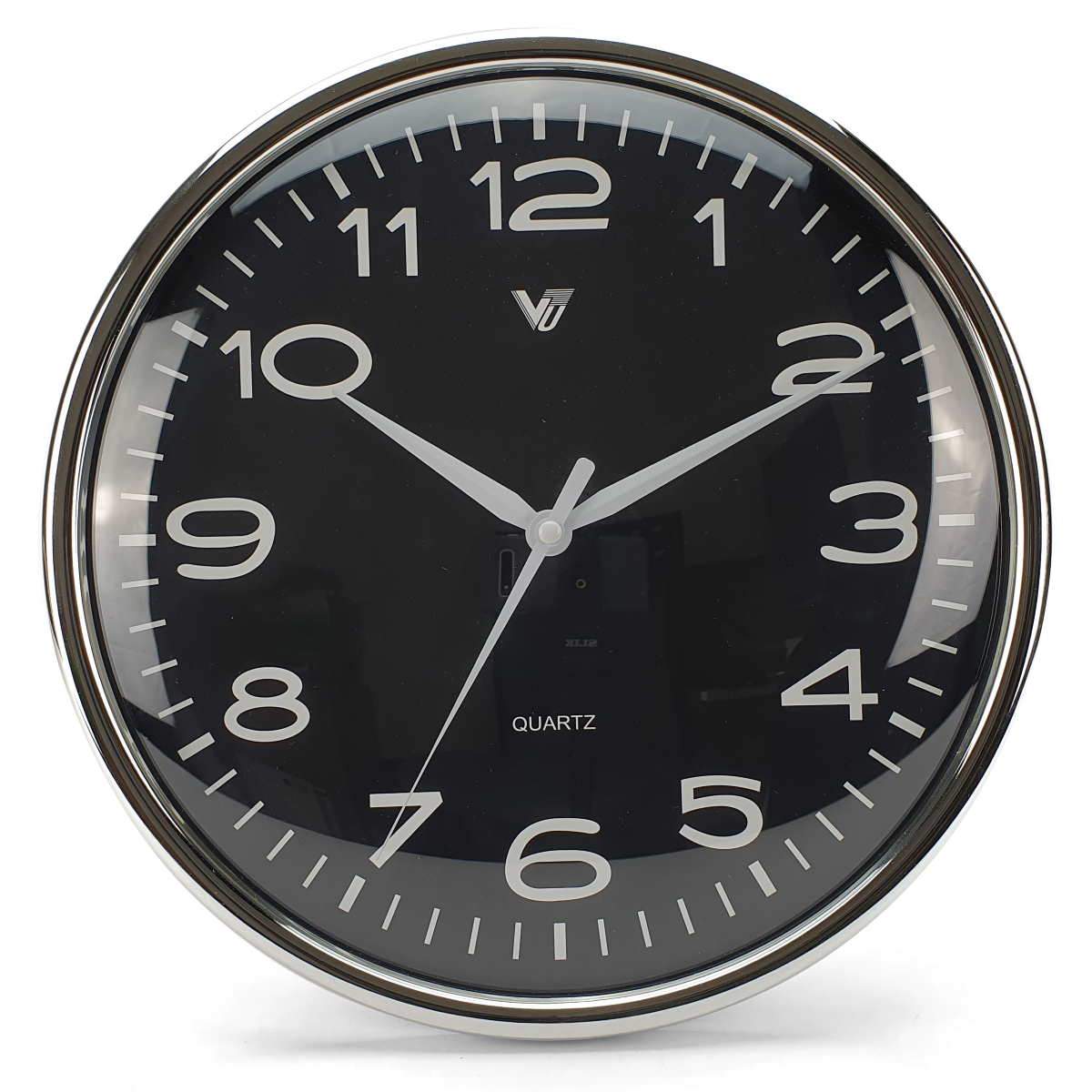 Clock Colson Shiny Frame Domed Face Wall Clock 30x30x2cm Assorted - Image 4