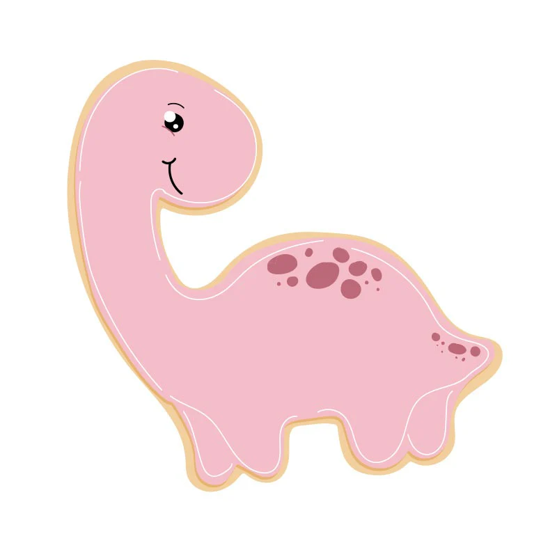 Coo Kie BABY BRONTOSAURUS Cookie Cutter - Image 3