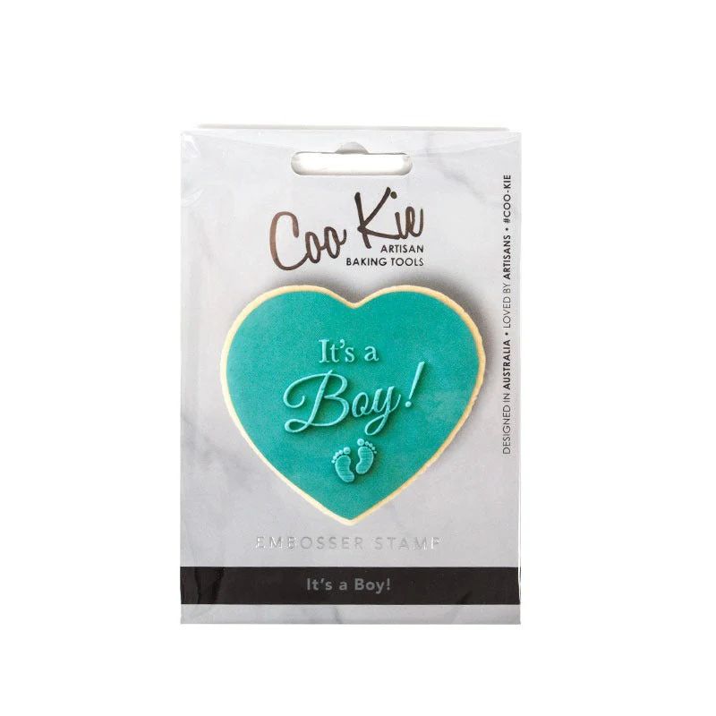 Coo Kie Embosser Stamp - Its A Boy - Image 2