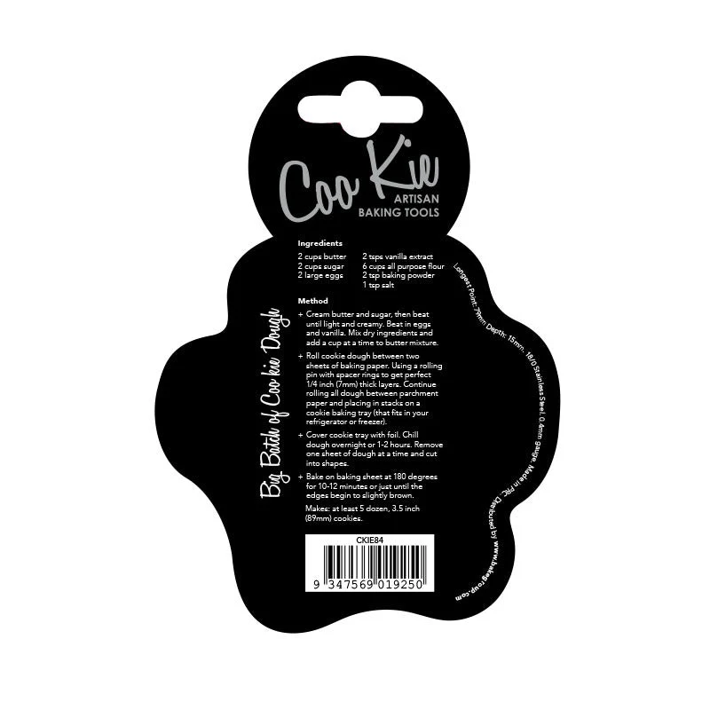 Coo Kie PAW PRINT Cookie Cutter - Image 4