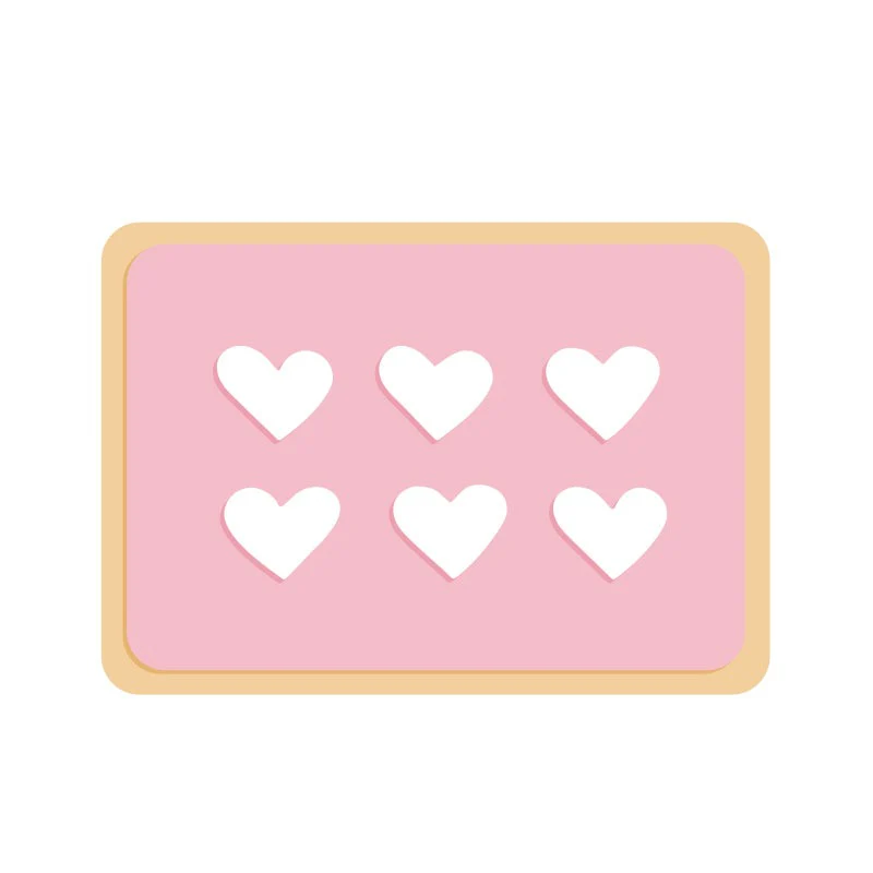 Coo Kie RECTANGLE Cookie Cutter - Image 3
