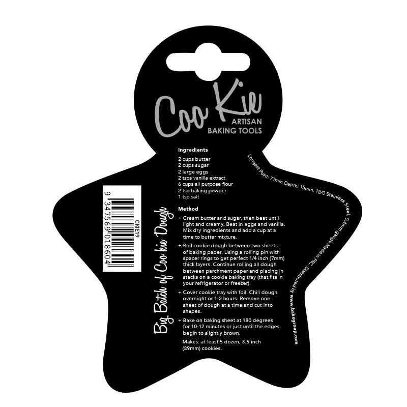 Coo Kie SMALL STAR Cookie Cutter - Image 4