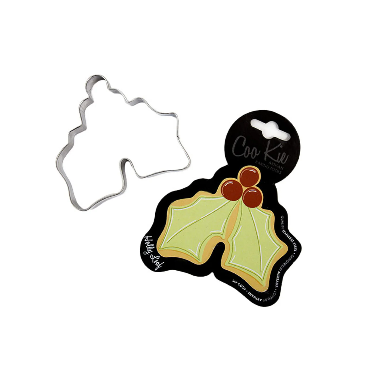 Cookie Cutter Holly Leaf - Coo Kie - Image 3