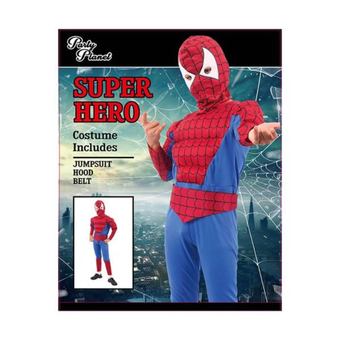 Costume Boys Spider XLarge 9-10 yrs old