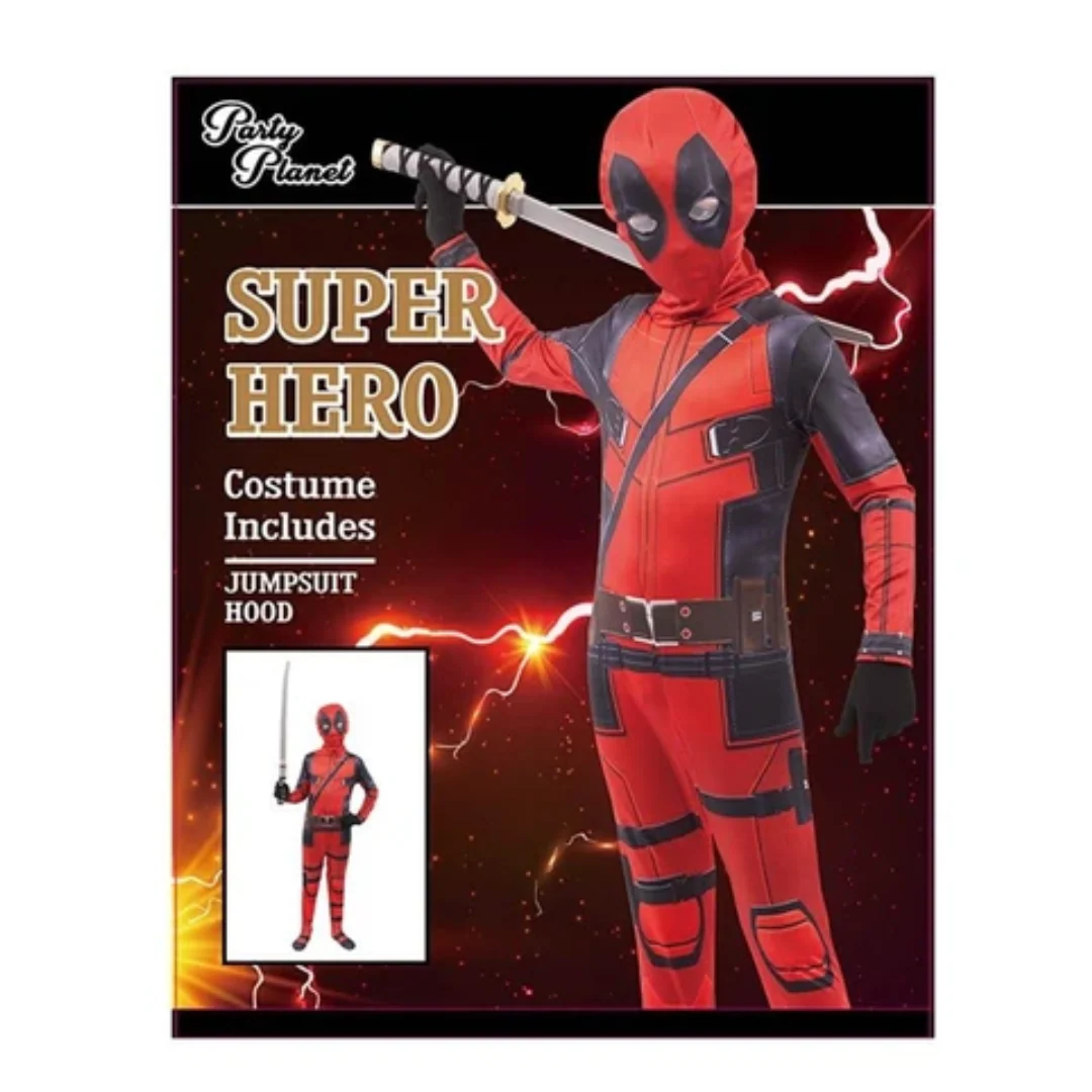 Costume Boys Deadpool XLarge 9-10 yrs old