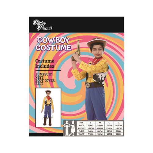 Costume Cowboy Large 7-8 yrs old