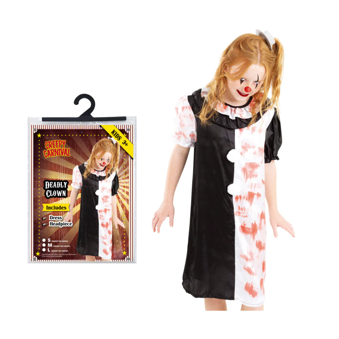 Costume Deadly Clown Kids