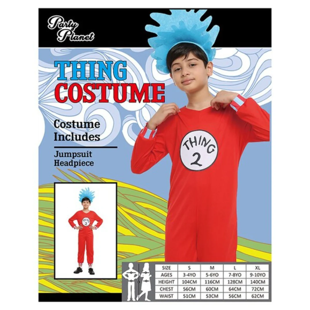Costume Dr Seuss XLarge 9-10 yrs old