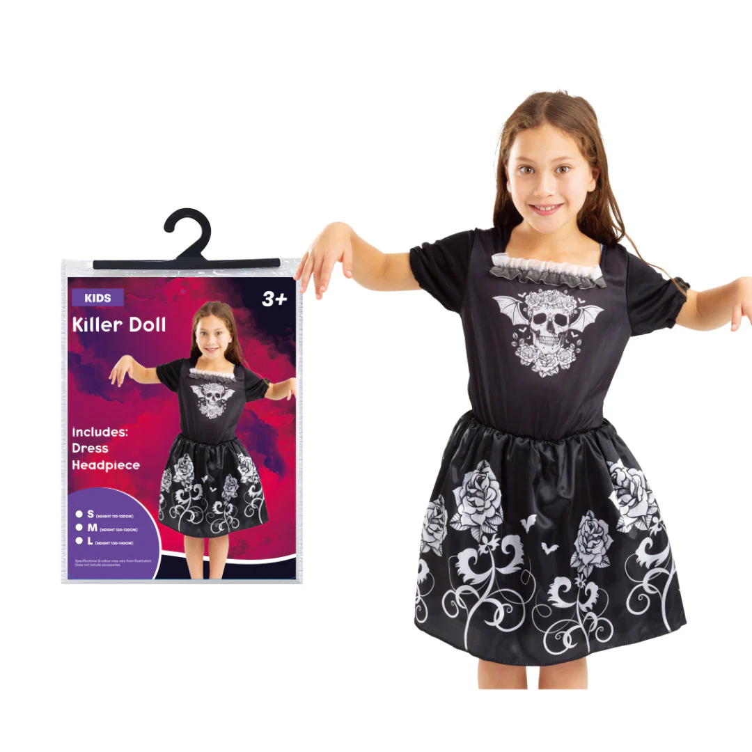 Costume Killer Doll Kids