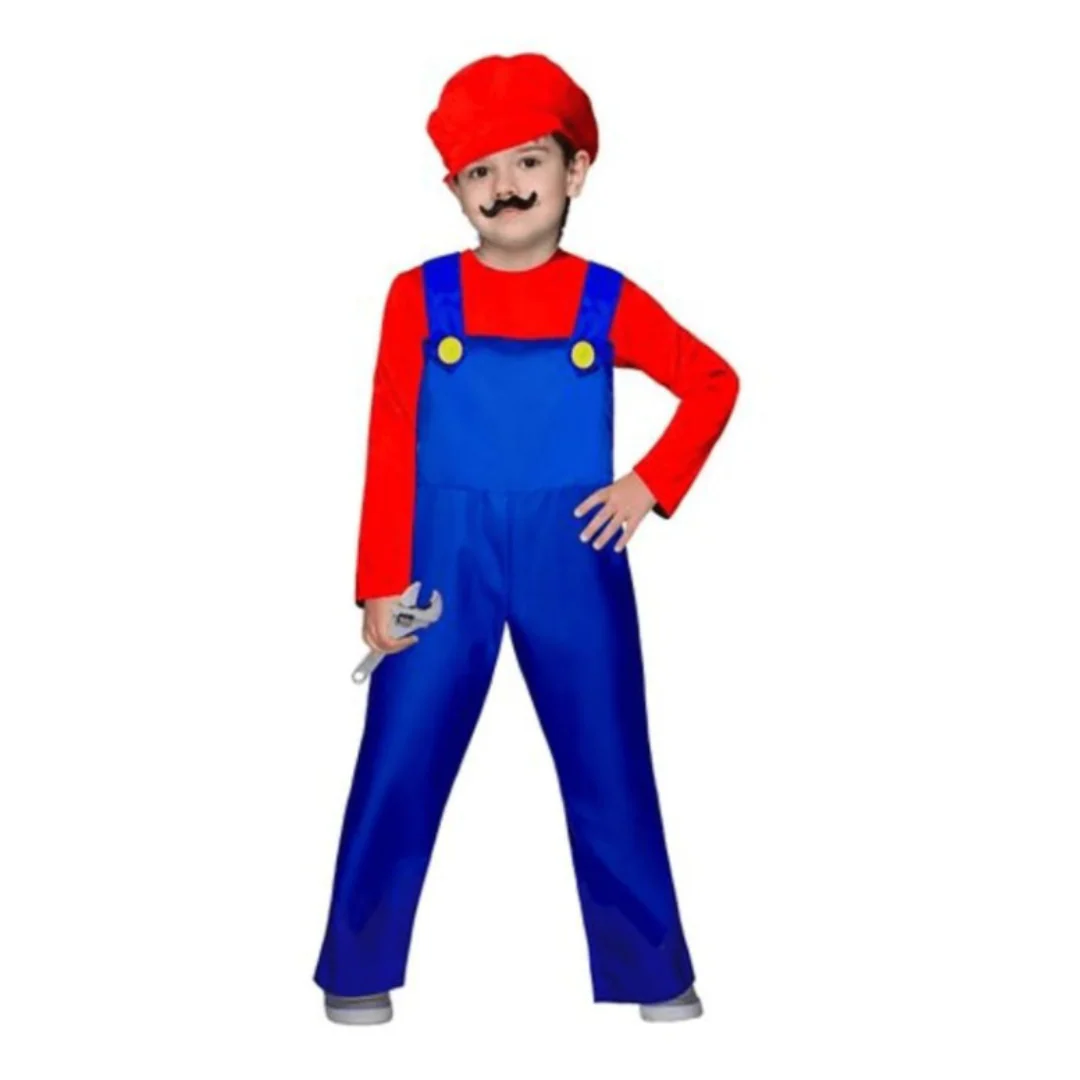 Costume Plumber Overalls Kids