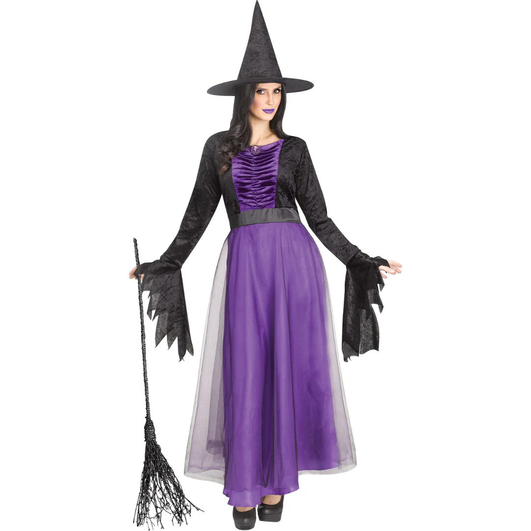 COSTUME PURPLE WITCH LADIES
