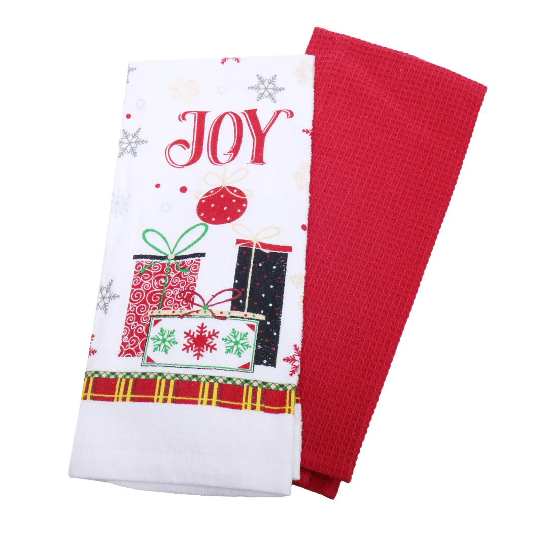 Cotton Tea Towel 2pc Assorted - Image 4