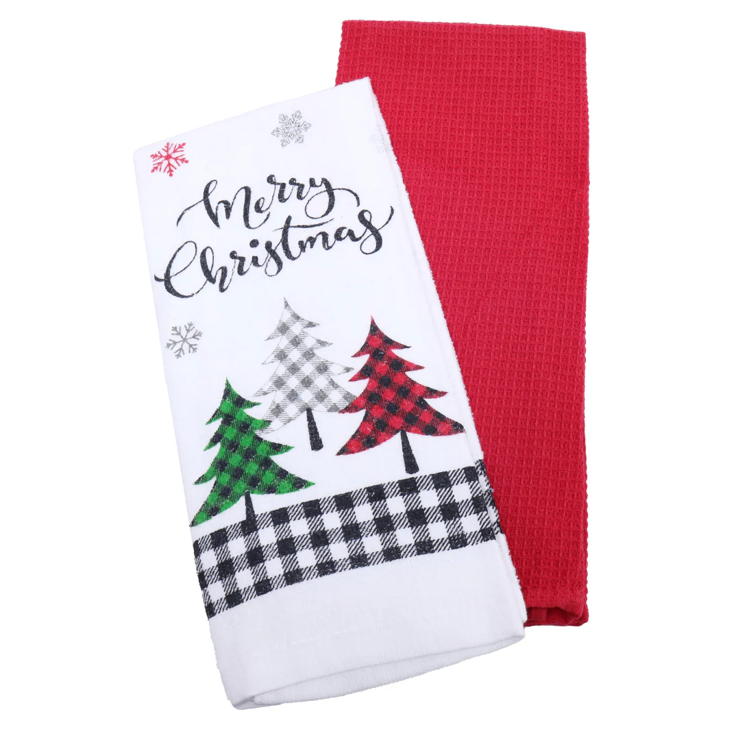 Cotton Tea Towel 2pc Assorted - Image 5