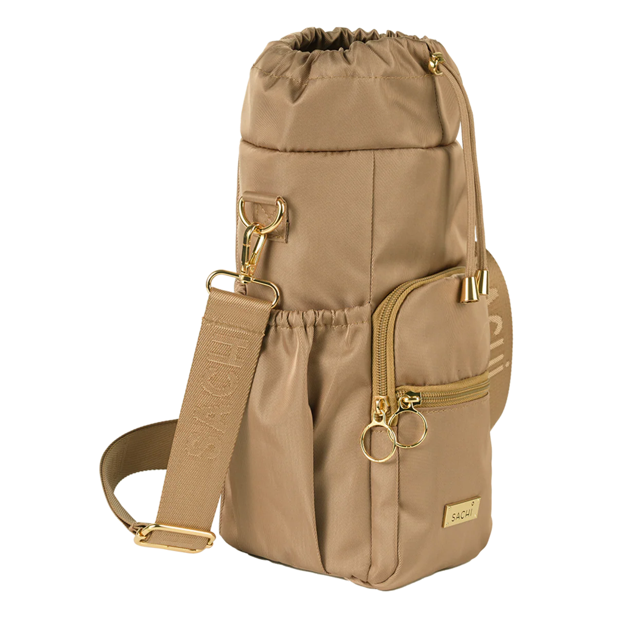 Sachi Crossbody Insulated Bottle Bag Latte - Image 2