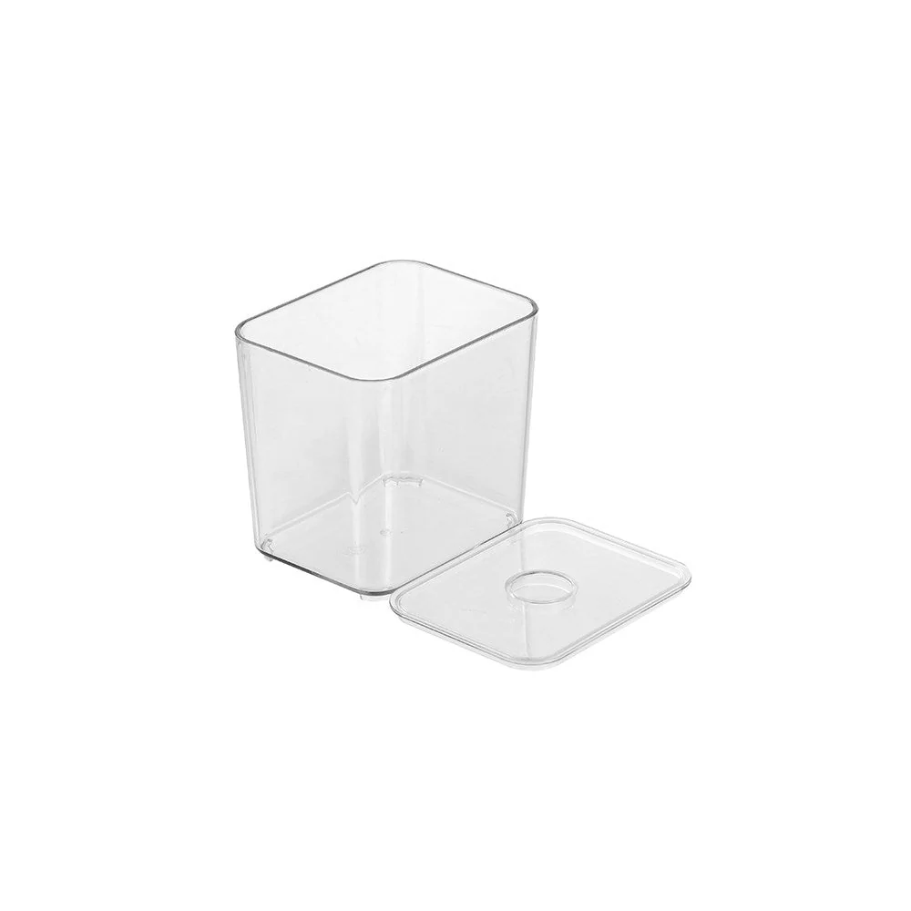 CRYSTAL COSMETICS CONTAINER SML 10X8X10CM