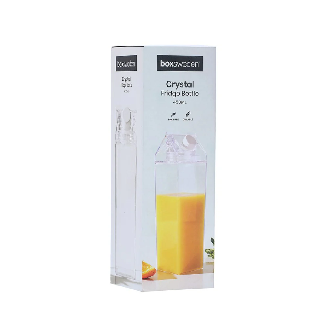 CRYSTAL FRIDGE BOTTLE 450ML 6X6X20.5CM - Image 6