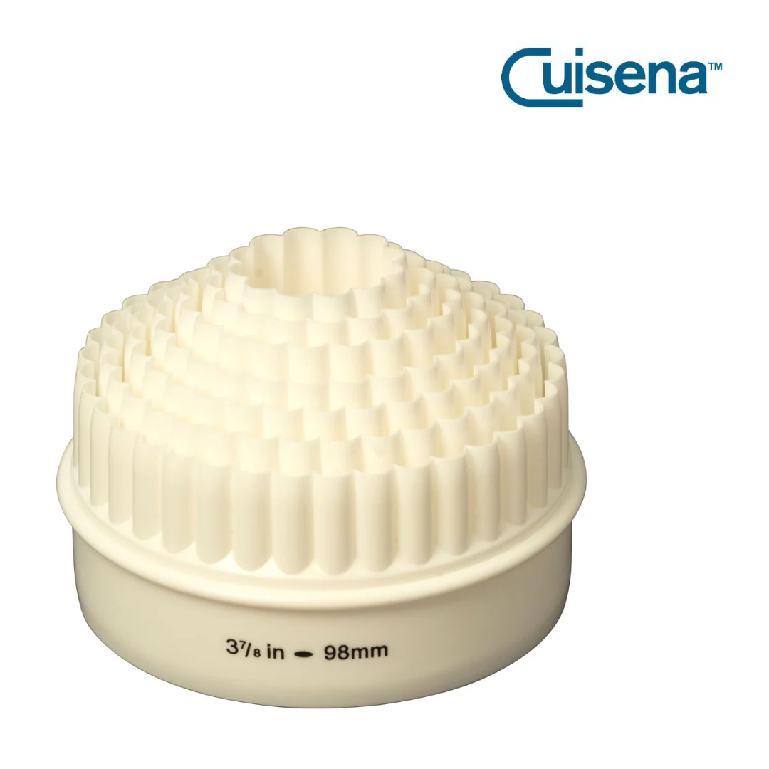 Cuisena Double Sided Round Cookie Cutter Set of 7