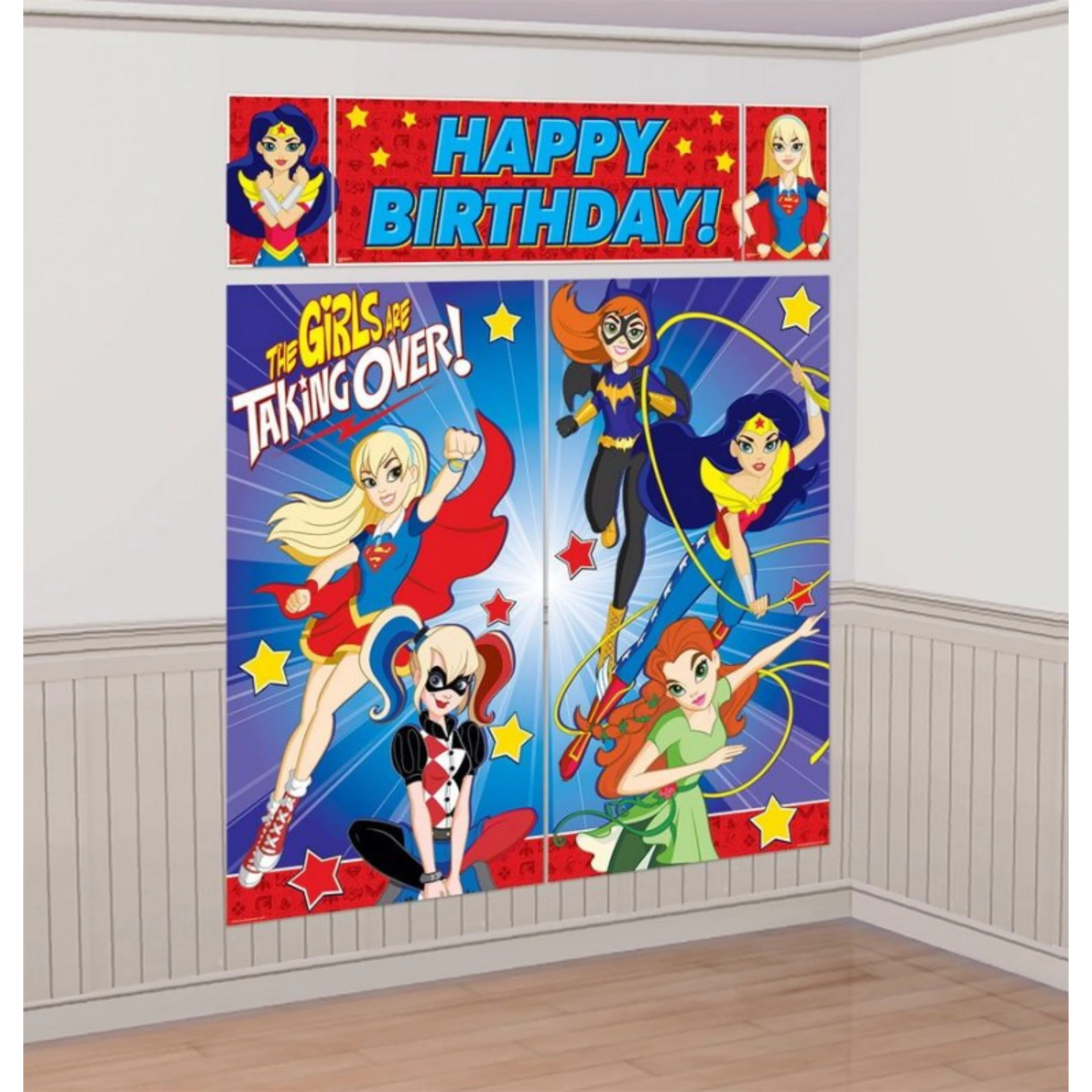 DC Superhero Girls Scene Setter 5pk