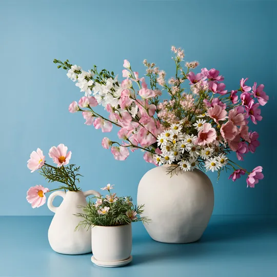 Delphinium Winter White 90cml - Image 3