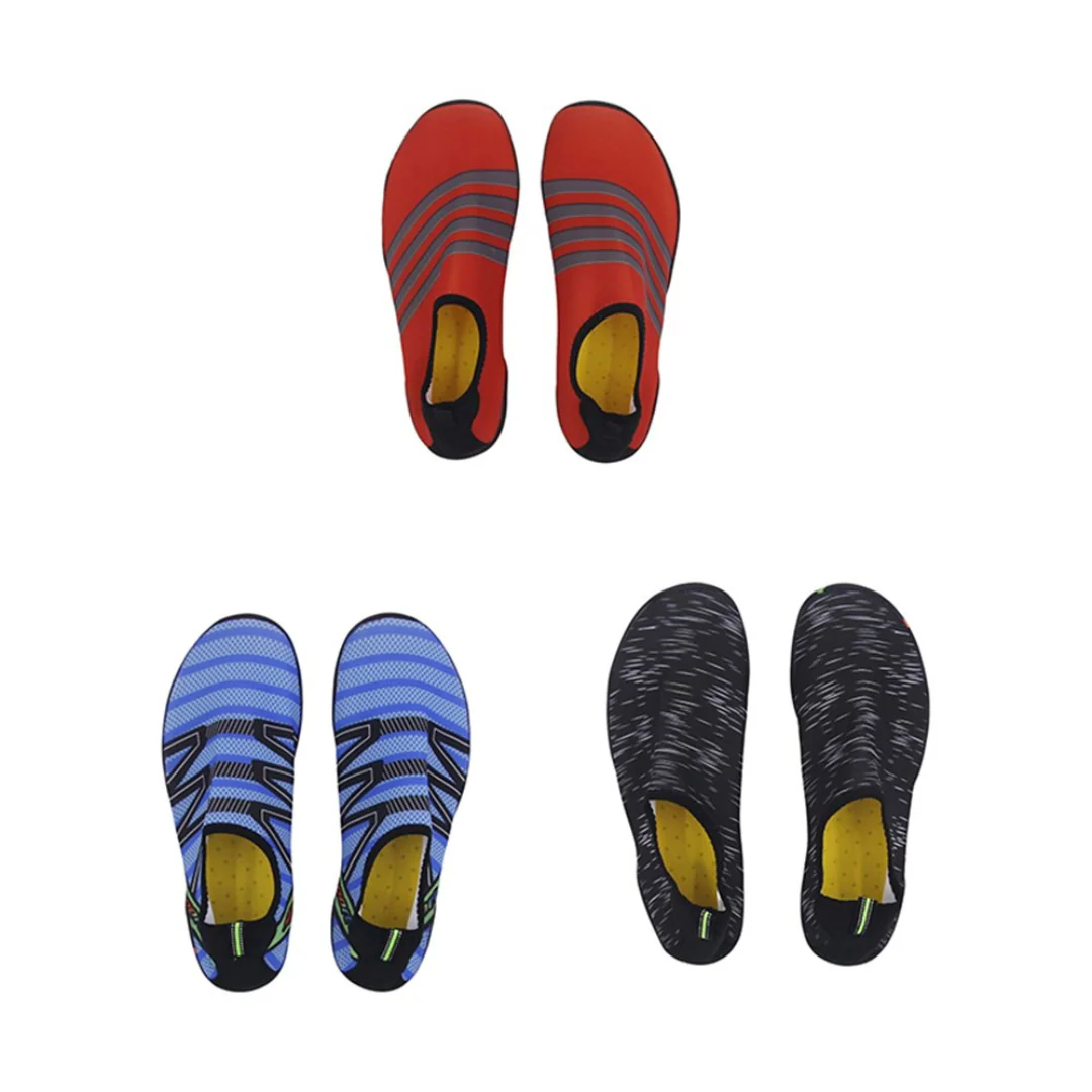 3 Asst DELUXE MENS AQUA SHOES-SIZES 40/41X3; 42/43X3; 44/45X2
