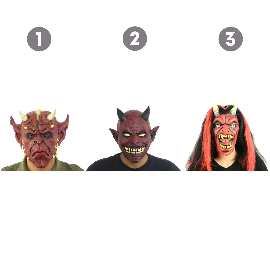 Demon Latex Mask Assorted