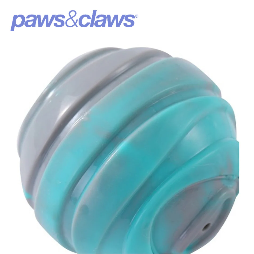 DENTAL DUO TPR BALL + BATON 2PK AQUA/GREY - Image 5