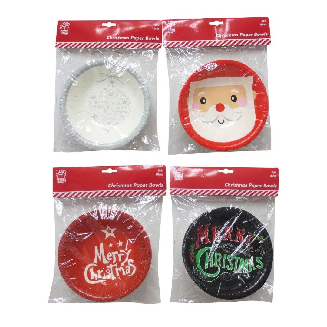 Dessert Bowls Printed Designs 6pk Assorted - Image 2