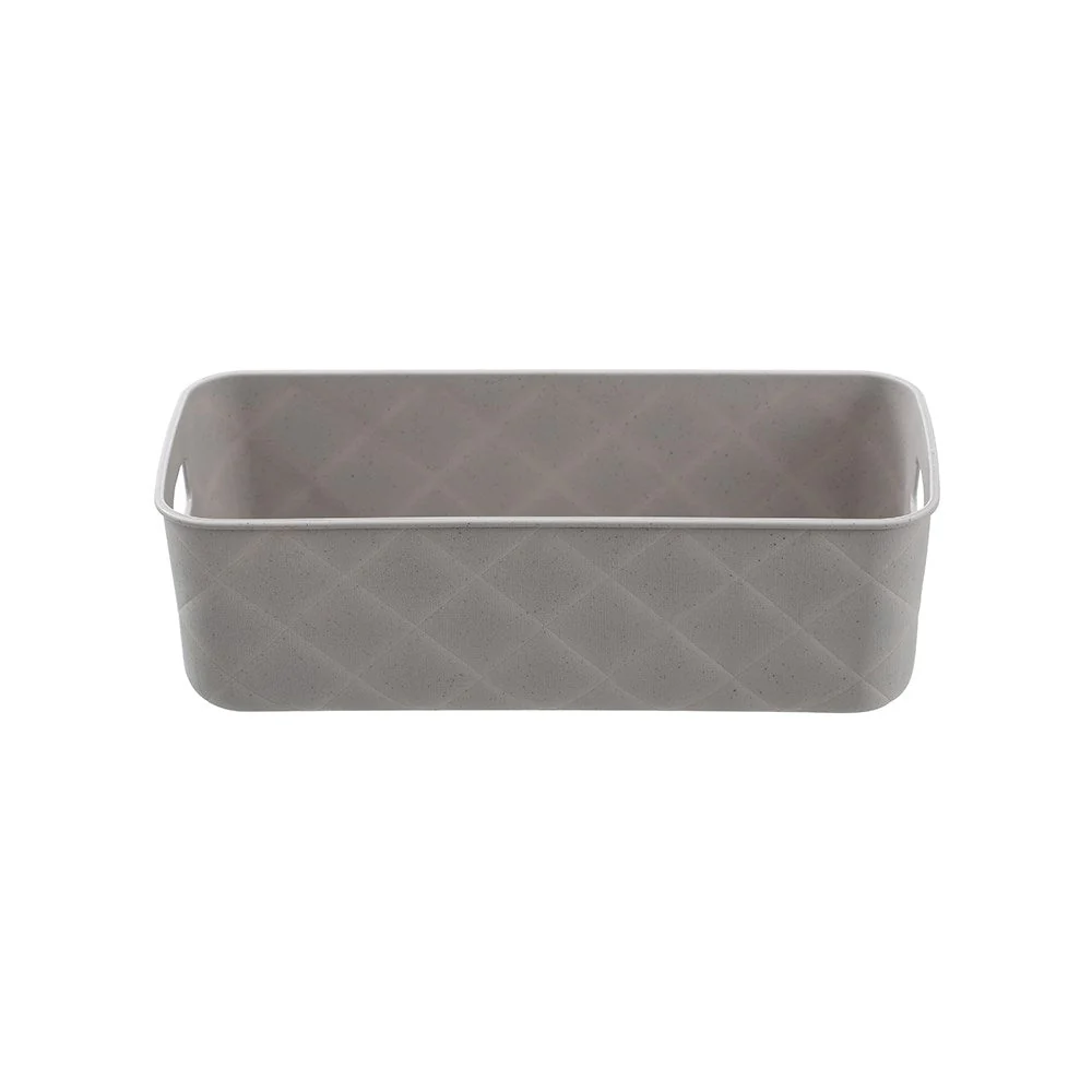 DIAMOND QUILT TRAY 27.5X13X8.4CM