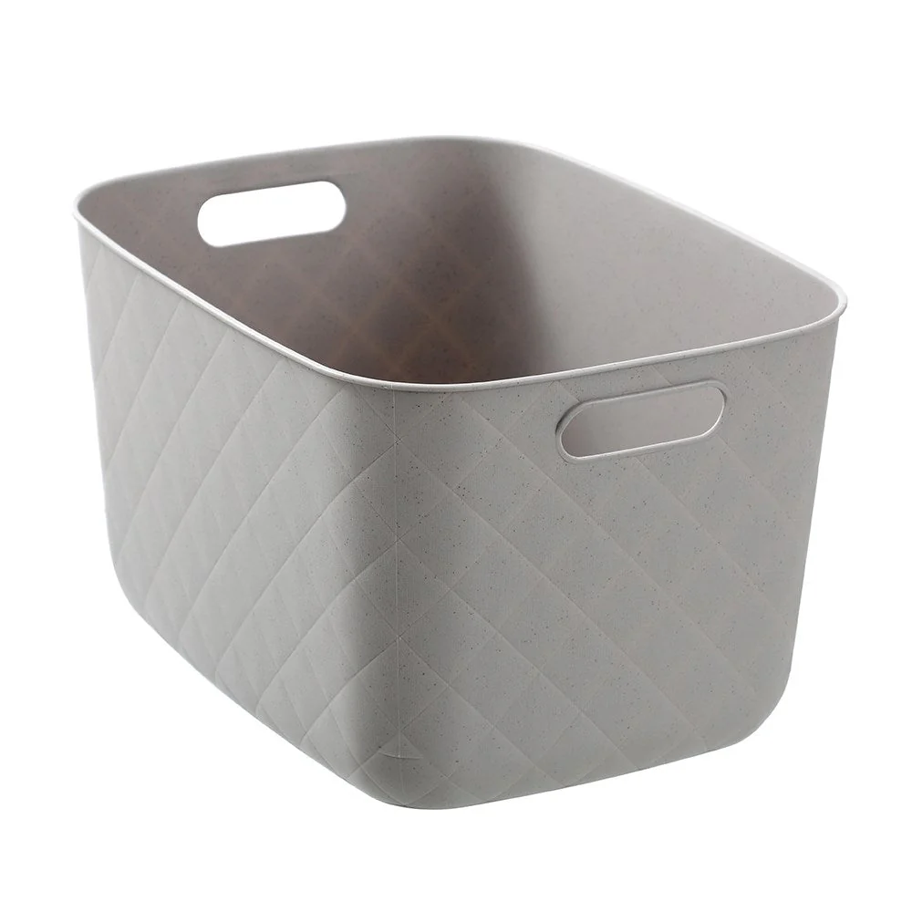 DIAMOND QUILTED BASKET L 38X28X22CM - Image 4