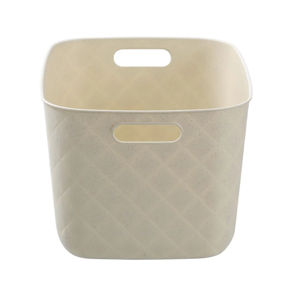 DIAMOND QUILTED BASKET L 38X28X22CM - Image 6