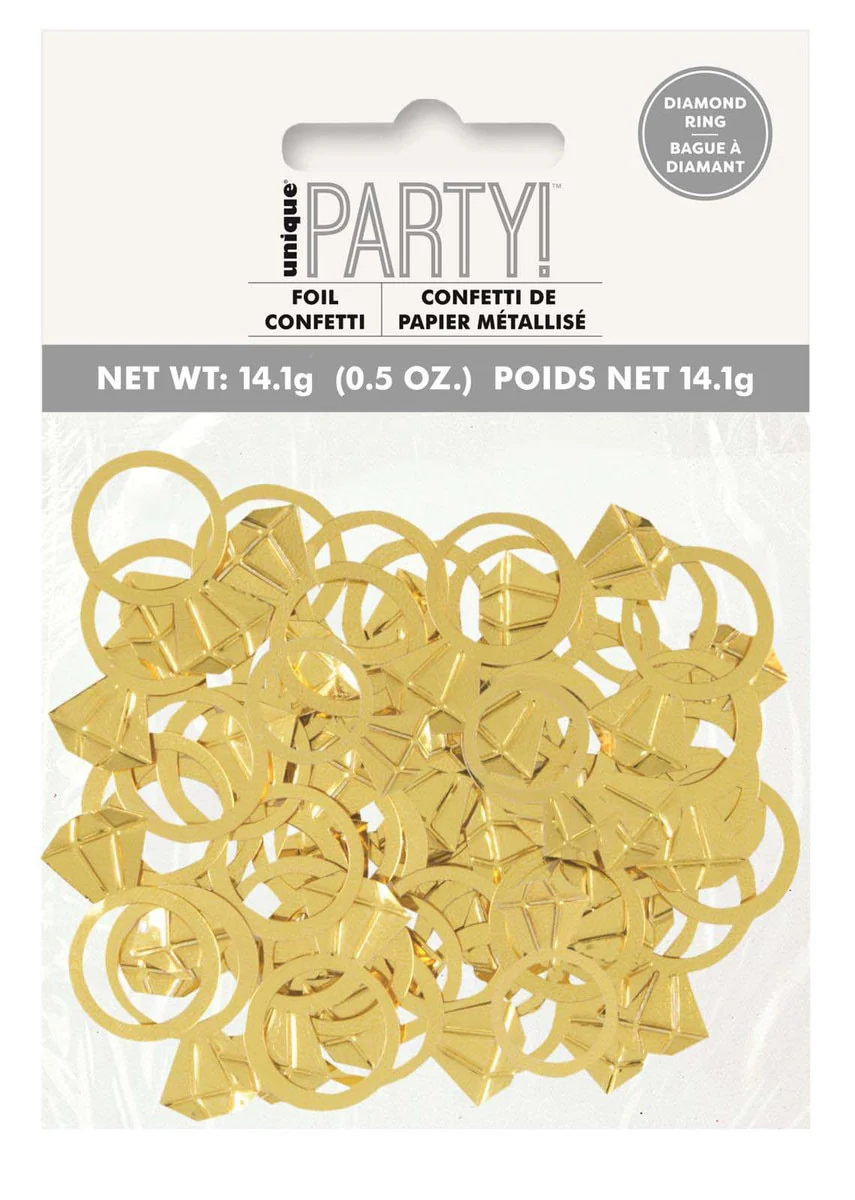 DIAMOND RING CONFETTI .5oz