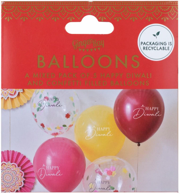 Diwali Latex Balloon Bundle - Image 3